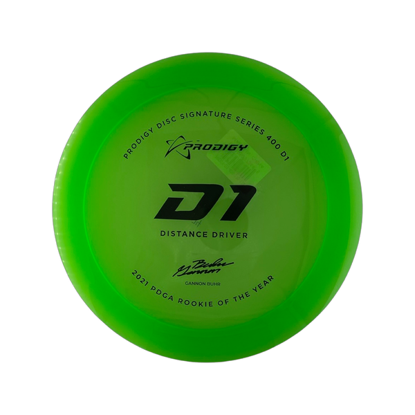 Prodigy Gannon Buhr Tour Series D1 400 Distance Driver