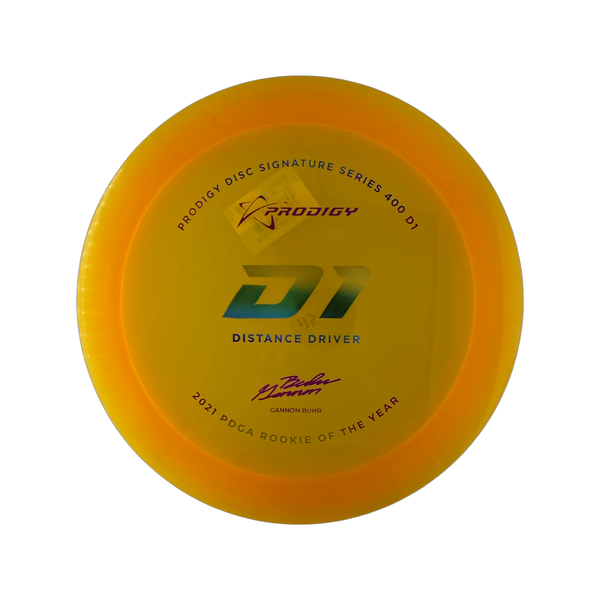 Prodigy Gannon Buhr Tour Series D1 400 Distance Driver