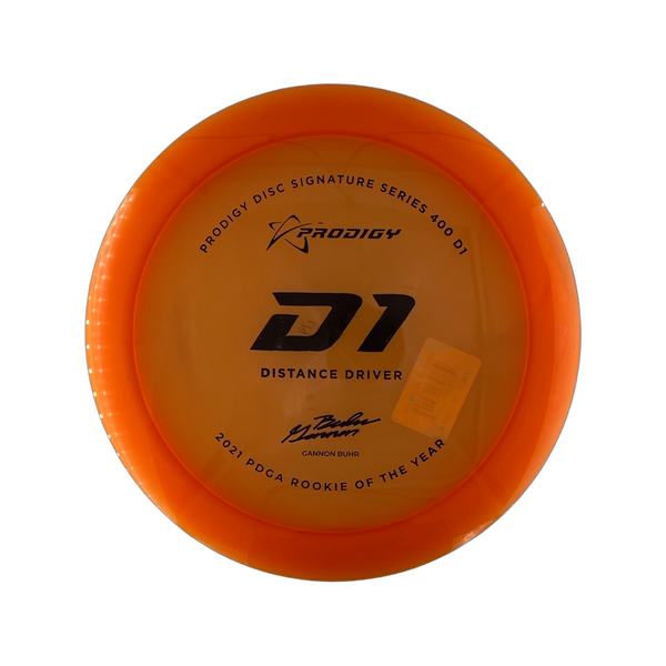 Prodigy Gannon Buhr Tour Series D1 400 Distance Driver