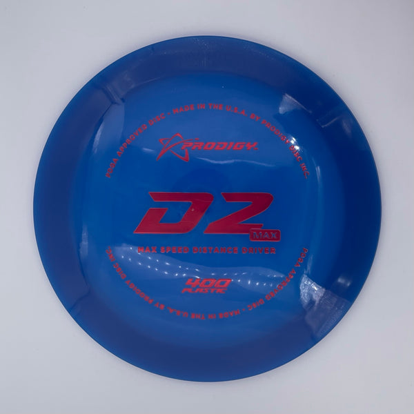 Prodigy D2 Max 400 Plastic Distance Driver