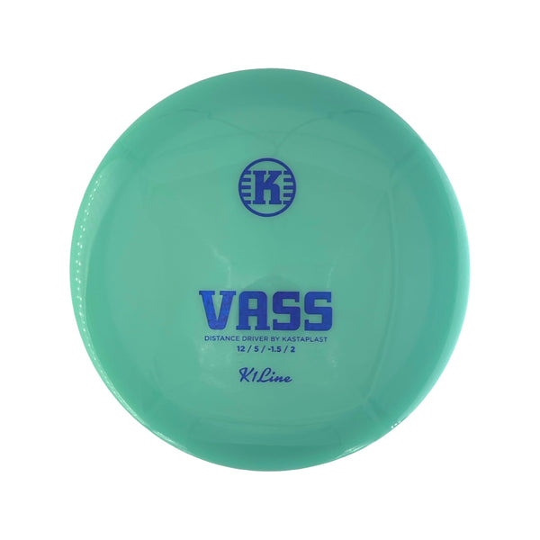 Kastaplast First Run Vass Distance Driver Mint with Blue Stamp