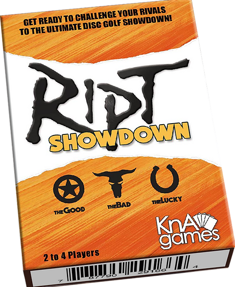 Ript Showdown Disc Golf Card Game