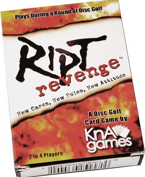 Ript Revenge Disc Golf Card Game